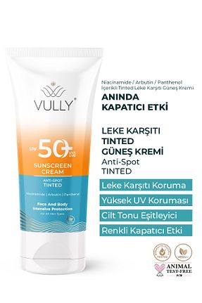 کرم ضد آفتاب صورت SPF 50 + VULLY - کد 833483718