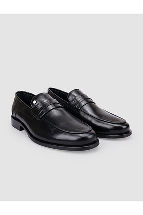 کفش کلاسیک مشکی مردانه چرم خالص Cabani - کد 879192979