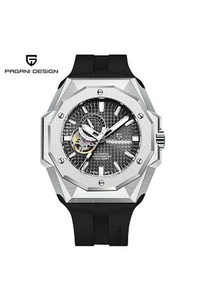 ساعت مچی مشکی مردانه 50 میلی متر Pagani design - کد 878111103