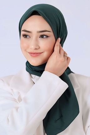 روسری سبز پنبه ای HAREM SCARF - کد 854396609
