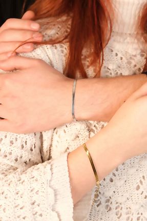 گردنبند جواهر بژ زنانه استیل ضد زنگ Alze Beauty - کد 879209586