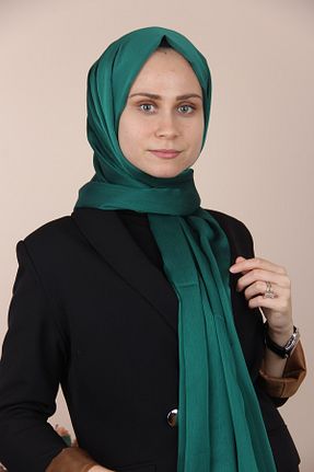 شال سبز زنانه پلی استر Sima - کد 646741364