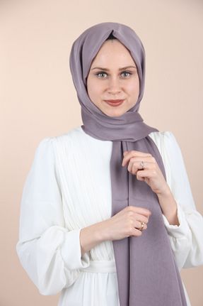 شال نارنجی زنانه پلی استر Sima - کد 735204068