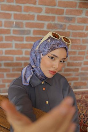 روسری سفید پنبه ای Silk Home - کد 881671787