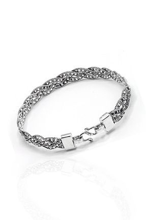 دستبند نقره زنانه 925 عیار Midyat Nurtaş Gümüş - کد 879224625