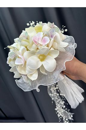دسته گل عروس GELİNÇİÇEKCOM - کد 879233432