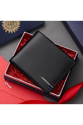 کیف پول مشکی زنانه ابعاد بزرگ Laorentou - کد 238969137