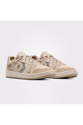 کفش اسنیکر بژ زنانه بند دار Converse - کد 879244453