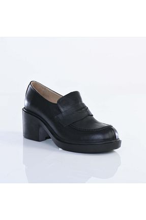 کفش کژوال مشکی زنانه پاشنه کوتاه (1 - 4 سانتی متر) Sevim Ayakkabı - کد 879244099