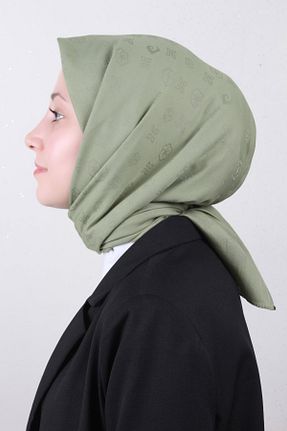 دستمال گردن قهوه ای زنانه پنبه ای Pierre Cardin - کد 879242213