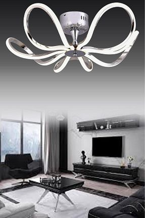 لوستر طوسی آلومینیوم HİRALUCE - کد 879239724