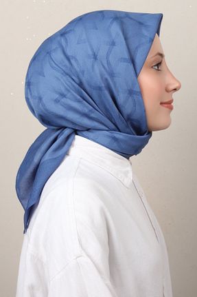دستمال گردن قهوه ای زنانه پلی استر Aker - کد 879248595