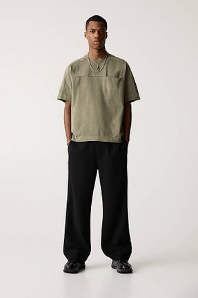 شلوار مشکی مردانه پلی استر Pull & Bear - کد 879255463