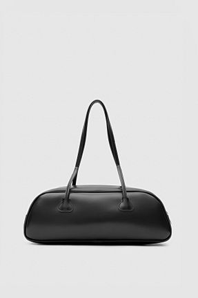 کیف دوشی مشکی زنانه چرم مصنوعی Shule Bags - کد 879282163