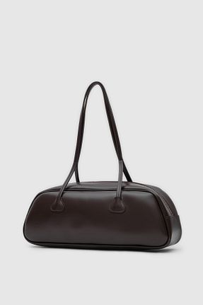 کیف دوشی قهوه ای زنانه چرم مصنوعی Shule Bags - کد 879282160