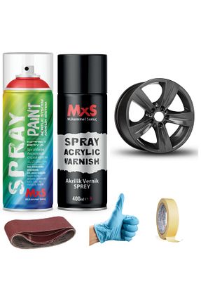 رنگ اسپری مشکی MxS - کد 879290830
