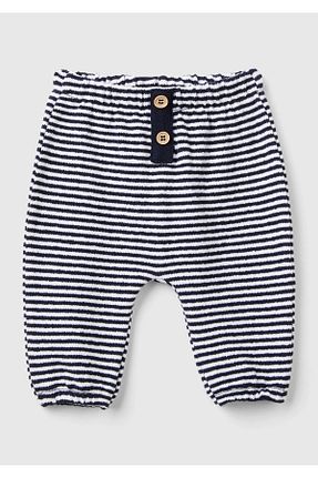 شلوار کرمگن سرمه ای بچه گانه پاچه تنگ United Colors of Benetton - کد 879283831