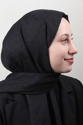 شال قهوه ای زنانه پنبه ای Aker - کد 879288424
