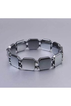دستبند جواهر مشکی زنانه سنگ طبیعی Alsade - کد 879298628