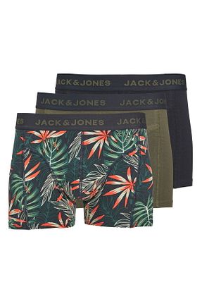 باکسر رنگی مردانه پنبه ای Jack & Jones - کد 868595402
