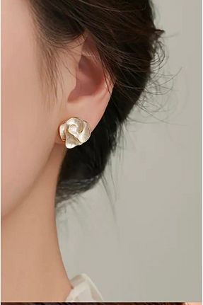 گوشواره استیل (فولاد) سفید زنانه استیل (فولاد) Store - کد 878651317