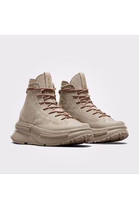 کفش اسنیکر قهوه ای زنانه بند دار Converse - کد 879322317