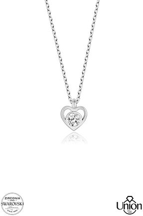 گردنبند نقره زنانه 925 عیار Swarovski - کد 770222276