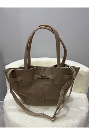 کیف دوشی بژ زنانه جیر BAGS - کد 879329869