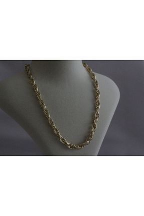 گردنبند استیل ( فولاد ) زرد زنانه استیل (فولاد) DaintyReward - کد 879334491