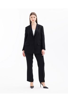 شلوار مشکی زنانه پنبه ای SEÇİLSTORE - کد 879368363