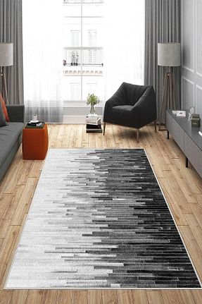 فرش طوسی زیره ضد لغزش Toronto Home - کد 766785443
