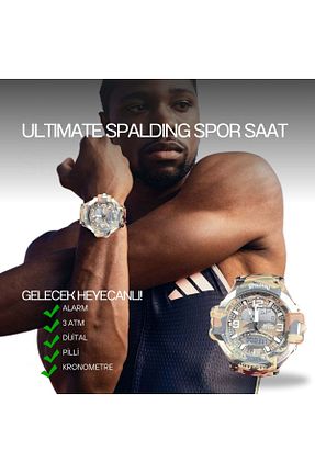 ساعت مچی بژ زنانه 46-50 میلی متر Spalding - کد 879379249