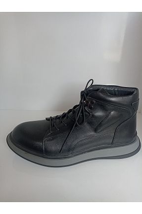 بوت / نیم بوت مشکی مردانه چرم مصنوعی Foremost - کد 879397205