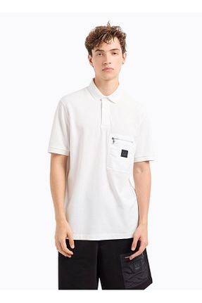 تیشرت نباتی مردانه یقه دوچرخه Armani Exchange - کد 879396904