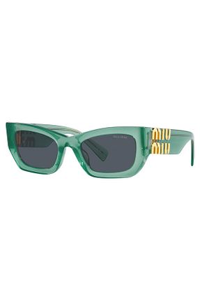 عینک آفتابی سبز زنانه UV400 Miu Miu - کد 752743320