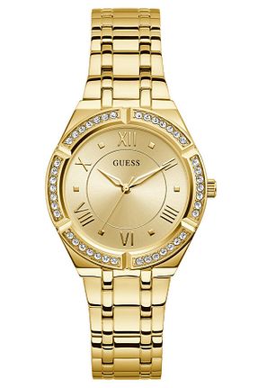 ساعت مچی طلائی زنانه 36-40 میلی متر Guess - کد 194938554