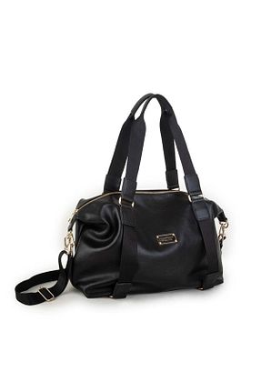 کیف دوشی مشکی زنانه چرم مصنوعی Nas Bag - کد 879411793