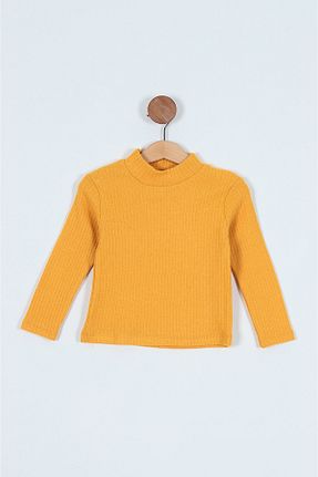 بادی زرد بچه گانه یقه نیم ماهیگیر ribana - کد 879425144