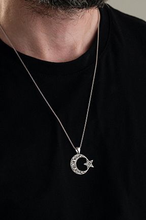 گردنبند نقره مردانه 925 عیار Tmt Silver - کد 879425755