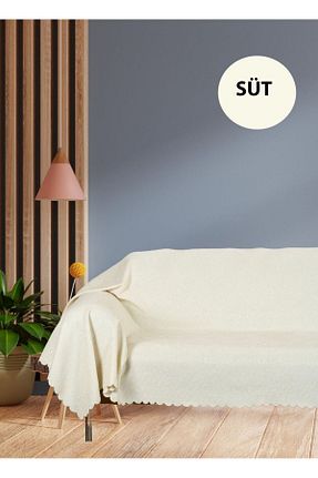 کاور مبل سفید Şönil divanca - کد 879429620