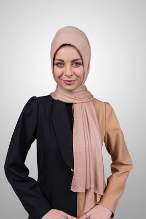 شال بژ زنانه ویسکون Şalcenneti.com - کد 894873006