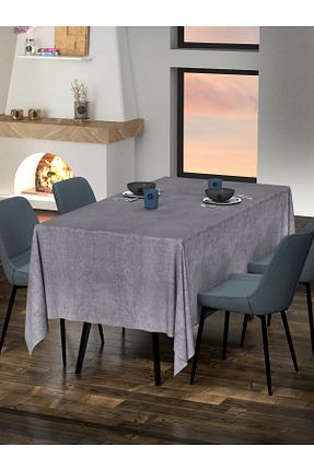 رومیزی طوسی پلی استر Sima Home - کد 879433640