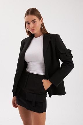 کت مشکی زنانه رگولار NOK İSTANBUL - کد 879439139