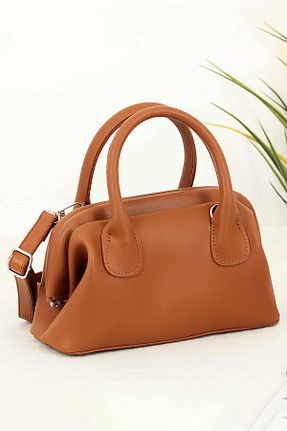 کیف دوشی قهوه ای زنانه چرم مصنوعی Bipanya - کد 733579082