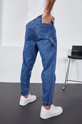 شلوار جین آبی مردانه پاچه کش دار LTC Jeans - کد 664940930