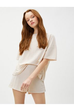 بالاتنه راحتی نباتی زنانه ساده Koton - کد 659961715