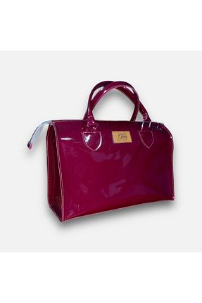 کیف دوشی زرشکی زنانه چرم مصنوعی Glory - کد 874365952