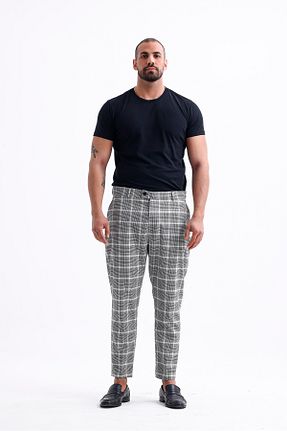 شلوار سایز بزرگ طوسی مردانه بافتنی Koch London - کد 879497082