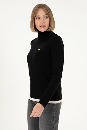 پلیور مشکی زنانه ساده U.S. Polo Assn. - کد 879491870