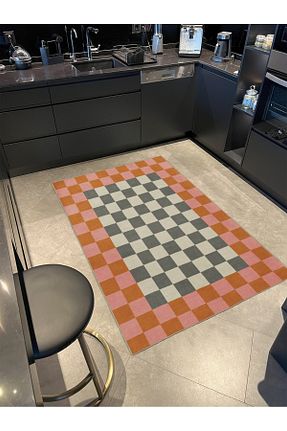 فرش رنگی قابل شستشو Rugs Modern Halı - کد 828447939